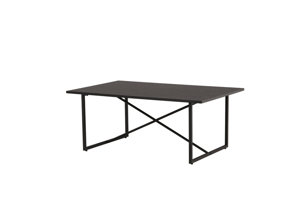 Venture Home Pryor Sofa Table - Black / Black MDF