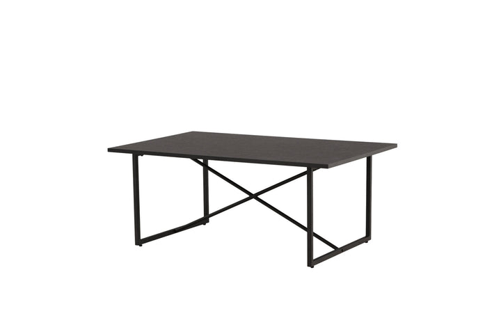 Venture Home Pryor Sofa Table - Black / Black MDF