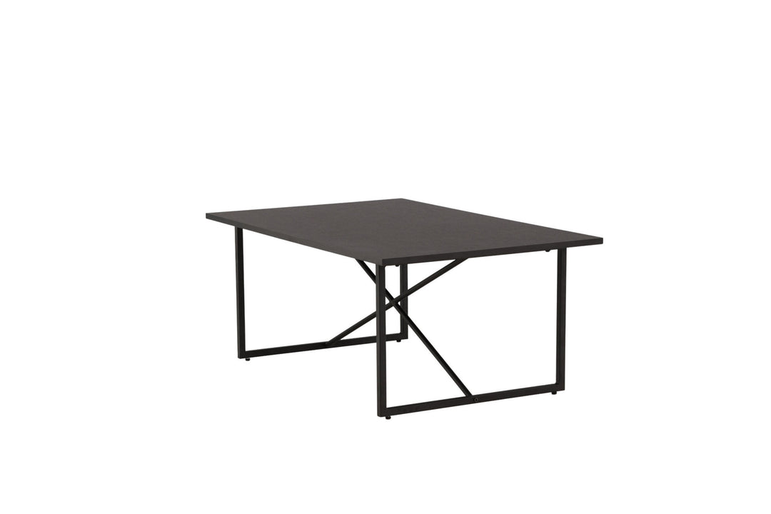 Venture Home Pryor Sofa Table - Black / Black MDF