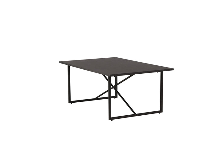 Venture Home Pryor Sofa Table - Black / Black MDF