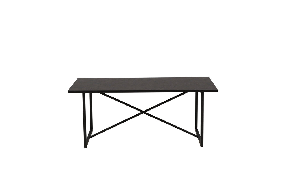 Venture Home Pryor Sofa Table - Black / Black MDF