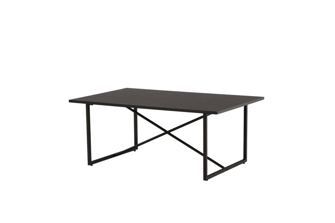 Venture Home Pryor Sofa Table - Black / Black MDF