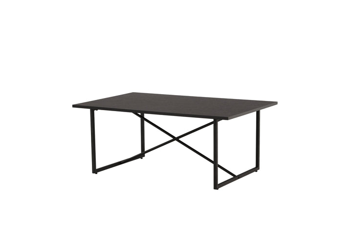 Venture Home Pryor Sofa Table - Black / Black MDF