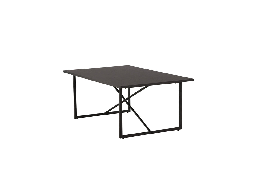 Venture Home Pryor Sofa Table - Black / Black MDF