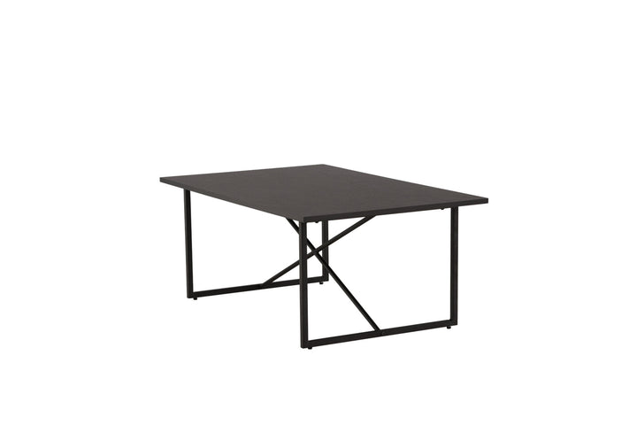 Venture Home Pryor Sofa Table - Black / Black MDF