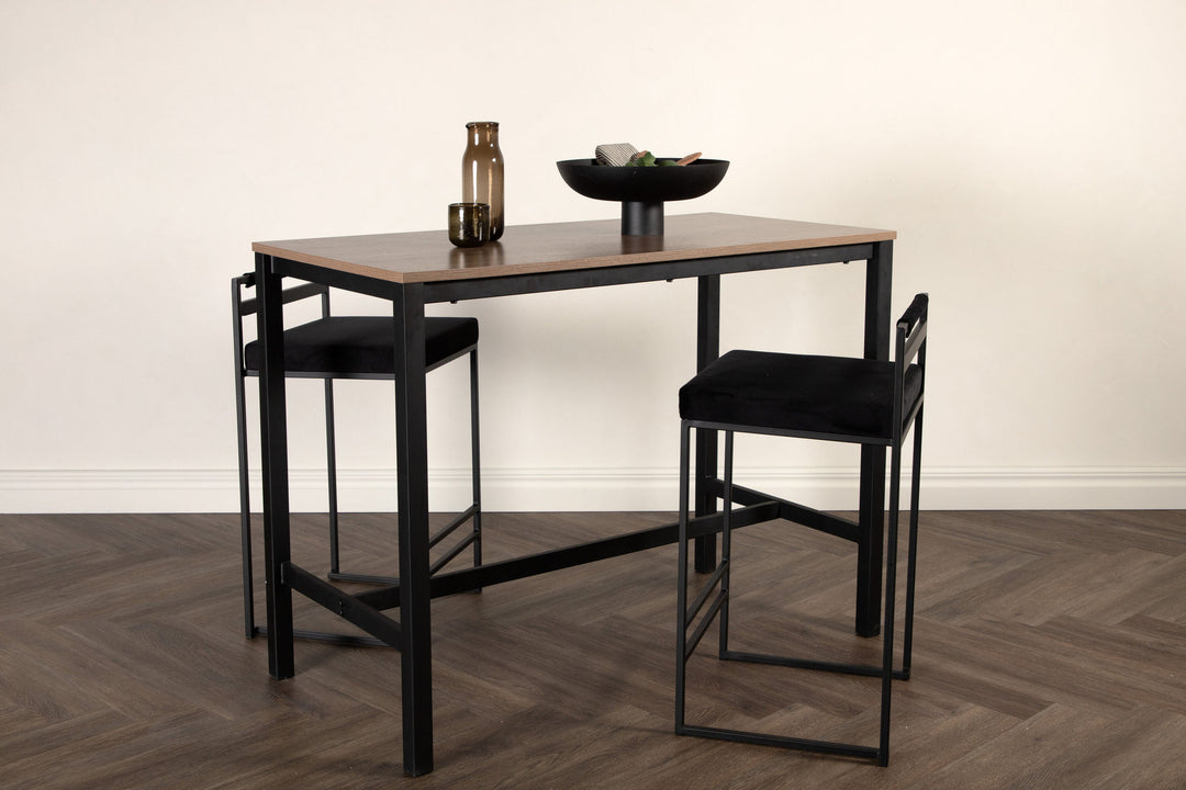 Venture Home Camden Bar Table - Walnut / Walnut MDF