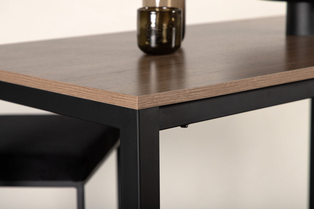Venture Home Camden Bar Table - Walnut / Walnut MDF