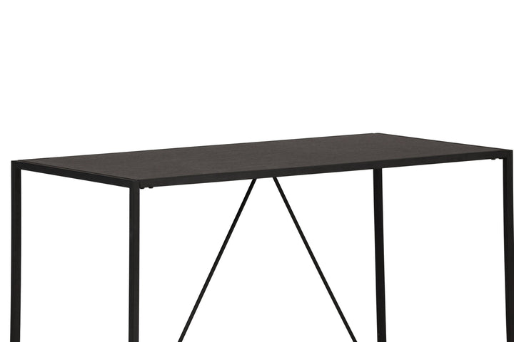 Venture Home Brea Bar Table - Black / Black MDF