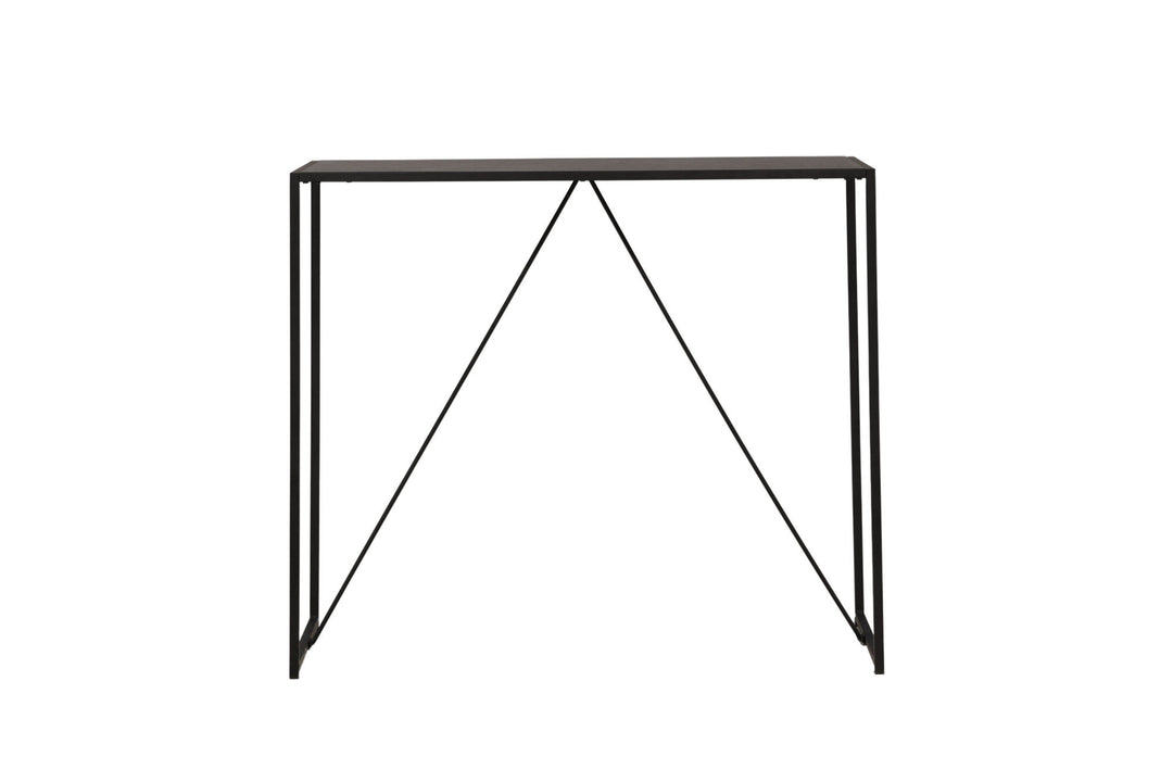 Venture Home Brea Bar Table - Black / Black MDF