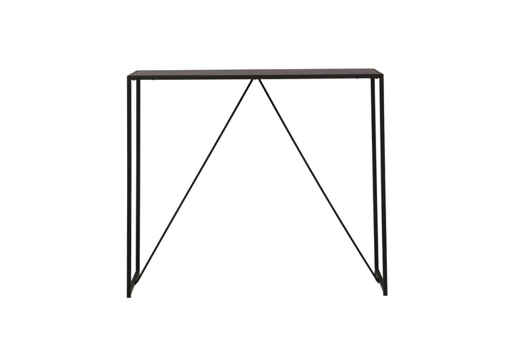 Venture Home Brea Bar Table - Black / Black MDF