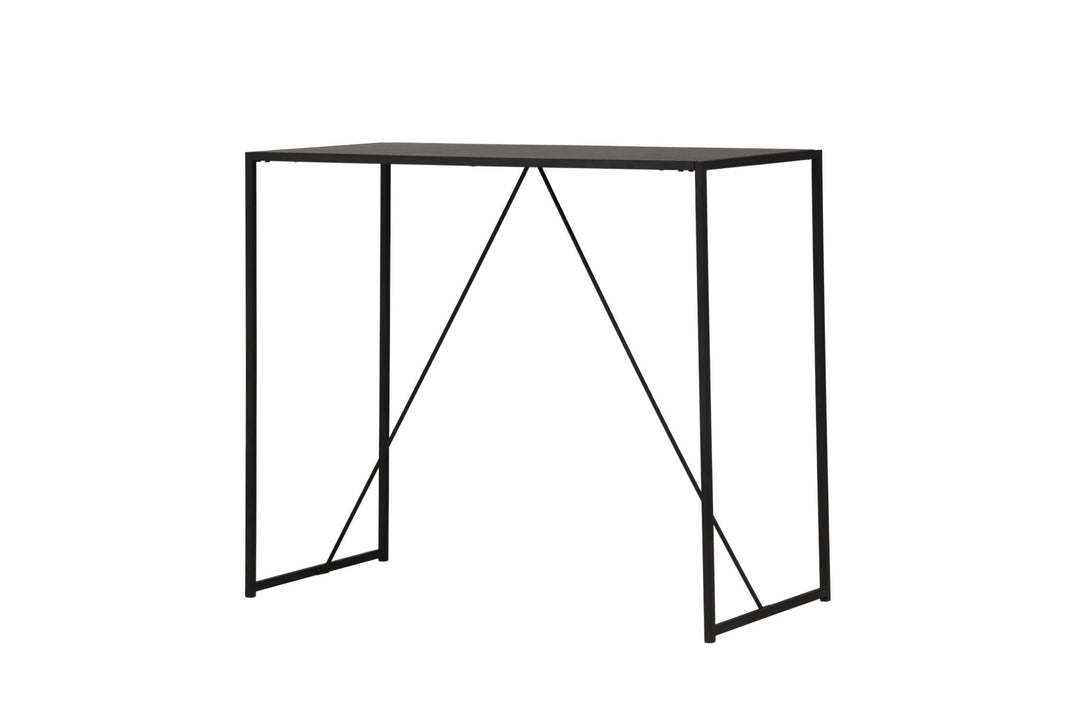 Venture Home Brea Bar Table - Black / Black MDF
