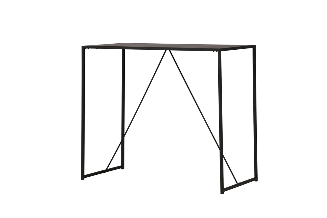 Venture Home Brea Bar Table - Black / Black MDF