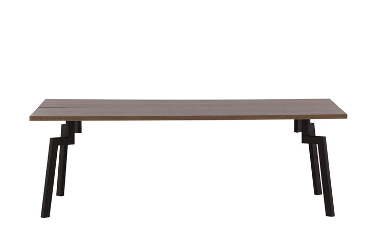 Venture Home Bethan Sofa Table - Black / Brown MDF