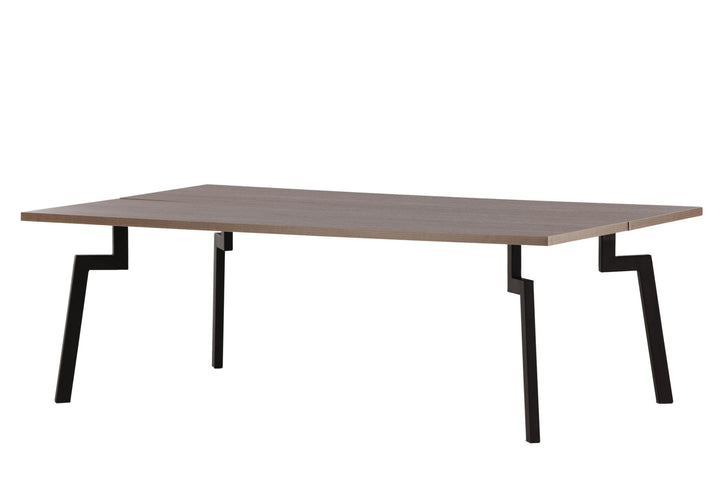 Venture Home Bethan Sofa Table - Black / Brown MDF