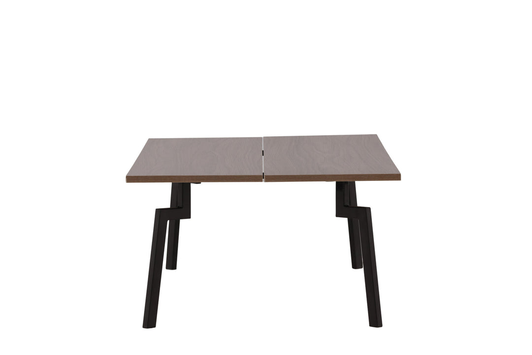 Venture Home Bethan Sofa Table - Black / Brown MDF
