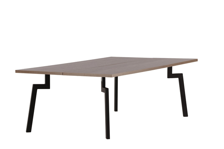 Venture Home Bethan Sofa Table - Black / Brown MDF