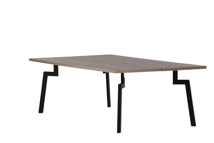 Venture Home Bethan Sofa Table - Black / Brown MDF
