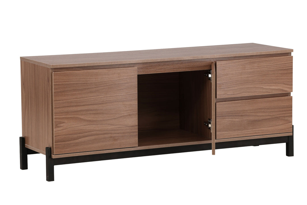 Venture Home Corpus Storage - Black / Walnut MDF