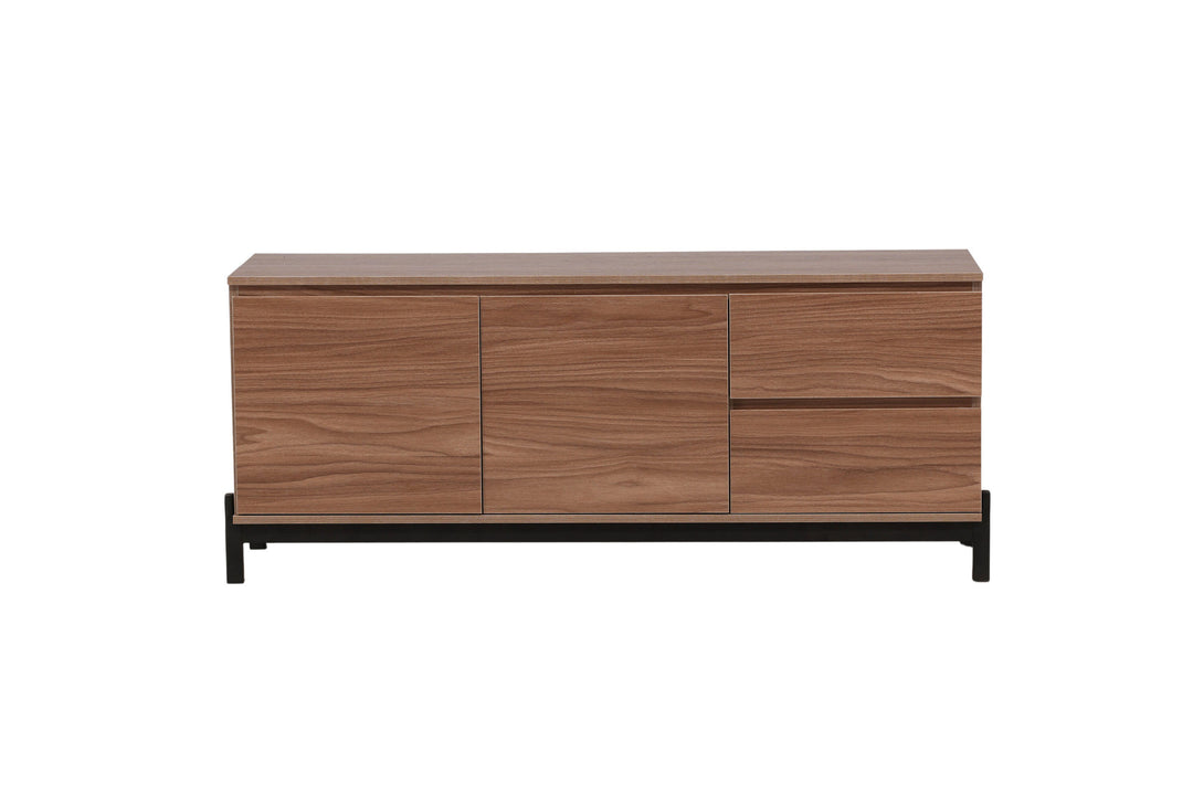 Venture Home Corpus Storage - Black / Walnut MDF