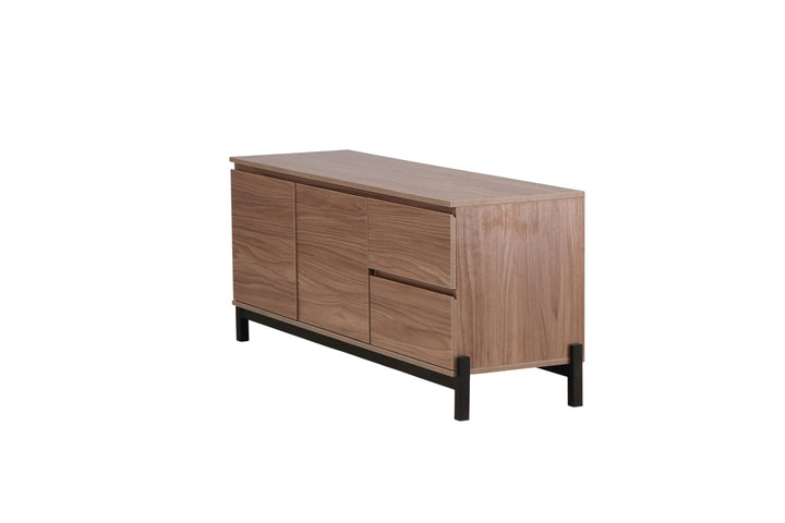 Venture Home Corpus Storage - Black / Walnut MDF