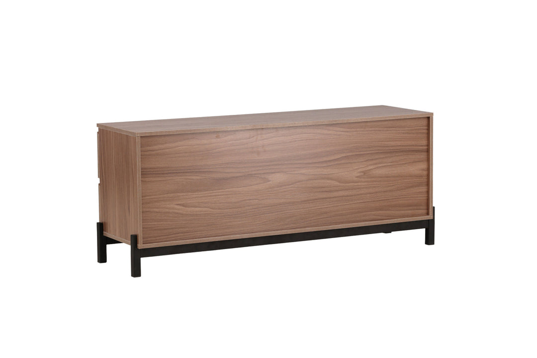 Venture Home Corpus Storage - Black / Walnut MDF