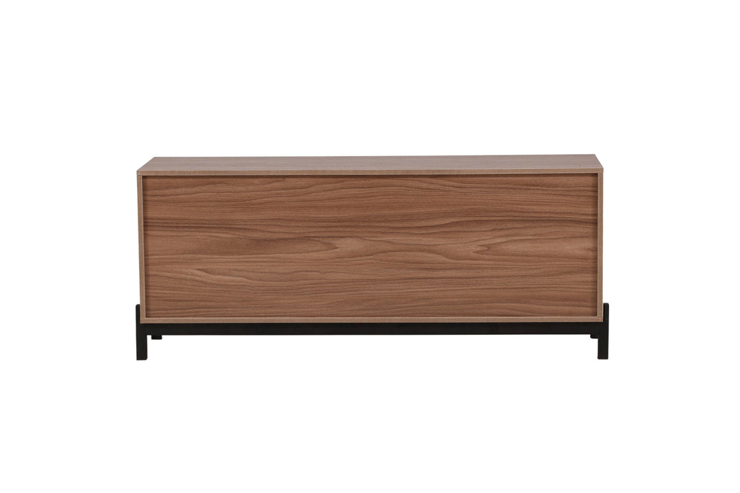Venture Home Corpus Storage - Black / Walnut MDF
