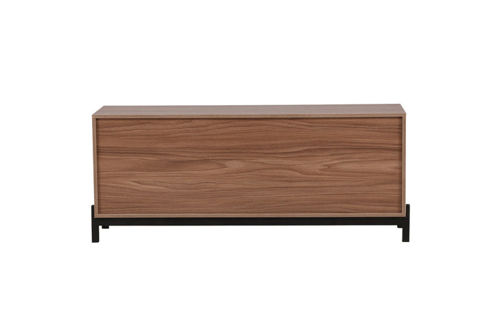 Venture Home Corpus Storage - Black / Walnut MDF