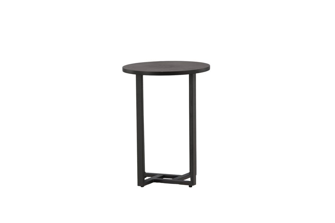 Venture Home Lawton Sofa Table - H55*W40 Black / Black MDF