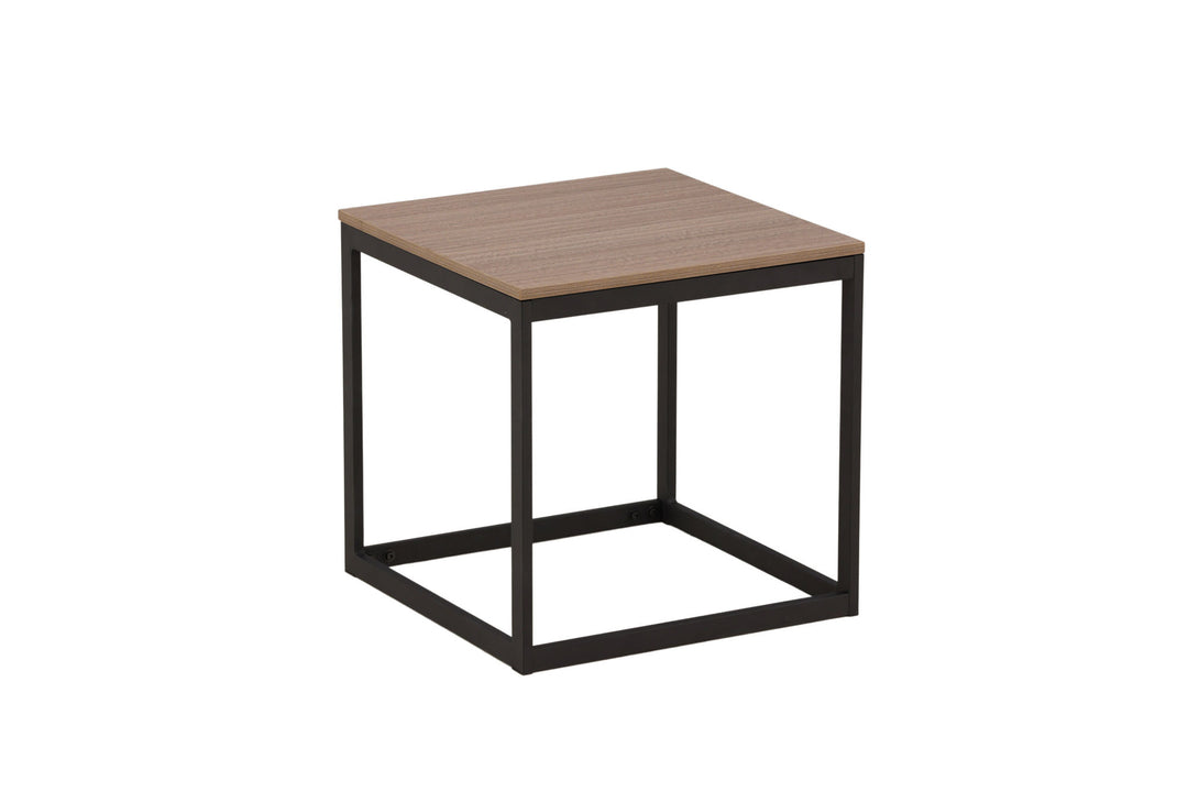 Venture Home Arbor Side Table - Black / Dark Brown MDF