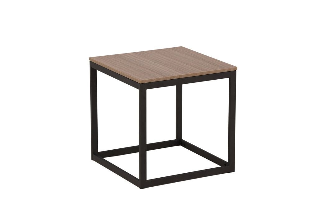 Venture Home Arbor Side Table - Black / Dark Brown MDF