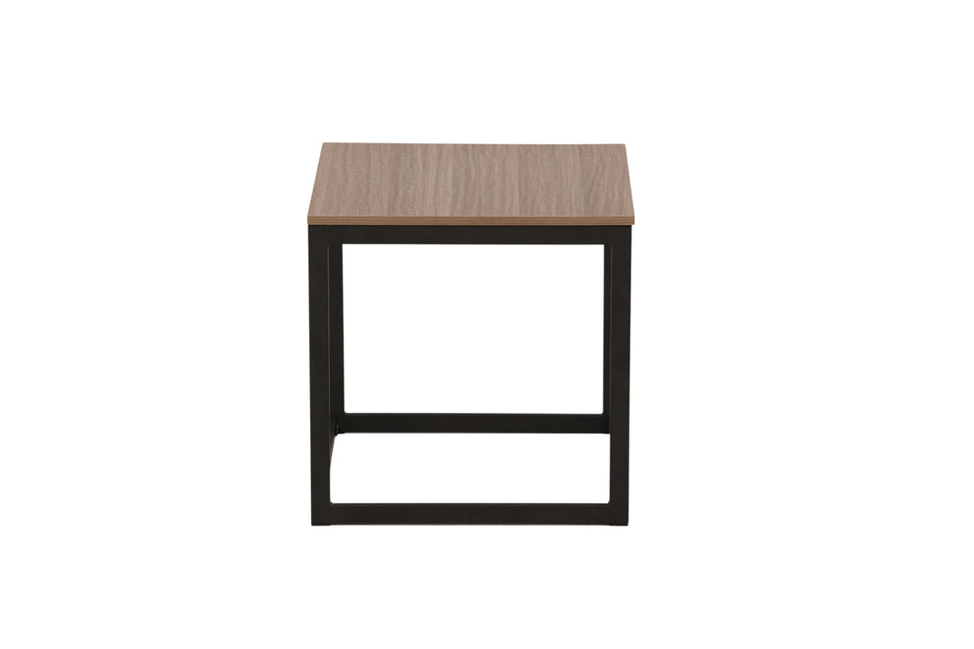 Venture Home Arbor Side Table - Black / Dark Brown MDF
