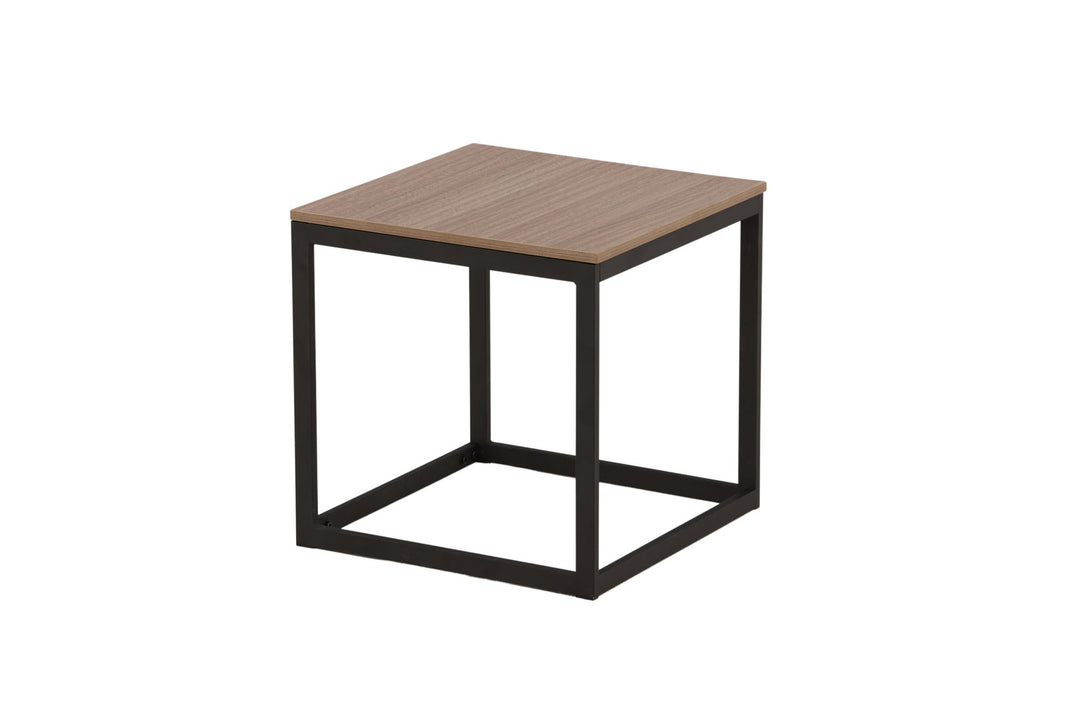 Venture Home Arbor Side Table - Black / Dark Brown MDF