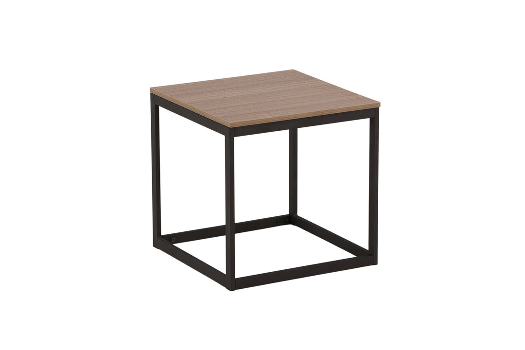 Venture Home Arbor Side Table - Black / Dark Brown MDF