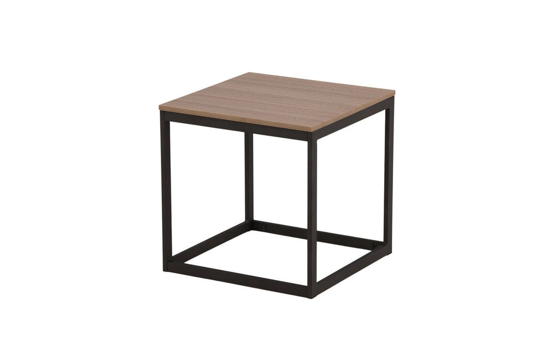 Venture Home Arbor Side Table - Black / Dark Brown MDF