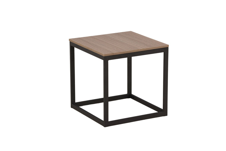 Venture Home Arbor Side Table - Black / Dark Brown MDF