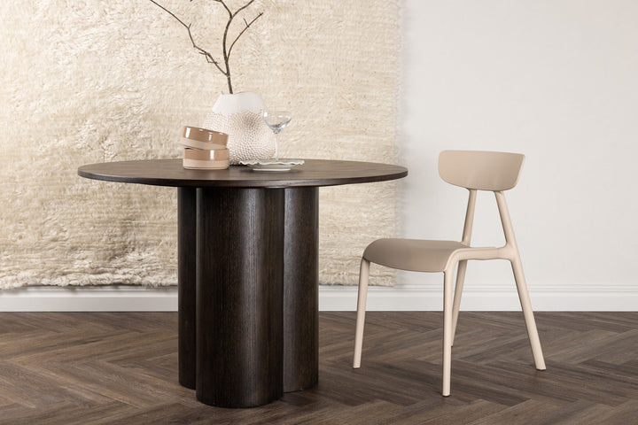 Venture Home Olivia Dining Table - Mocca / Mocca Veneer
