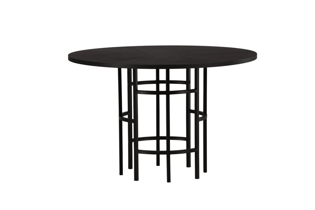 Furniture Fashion Copenhagen Dining Table - Black / Black Veneer