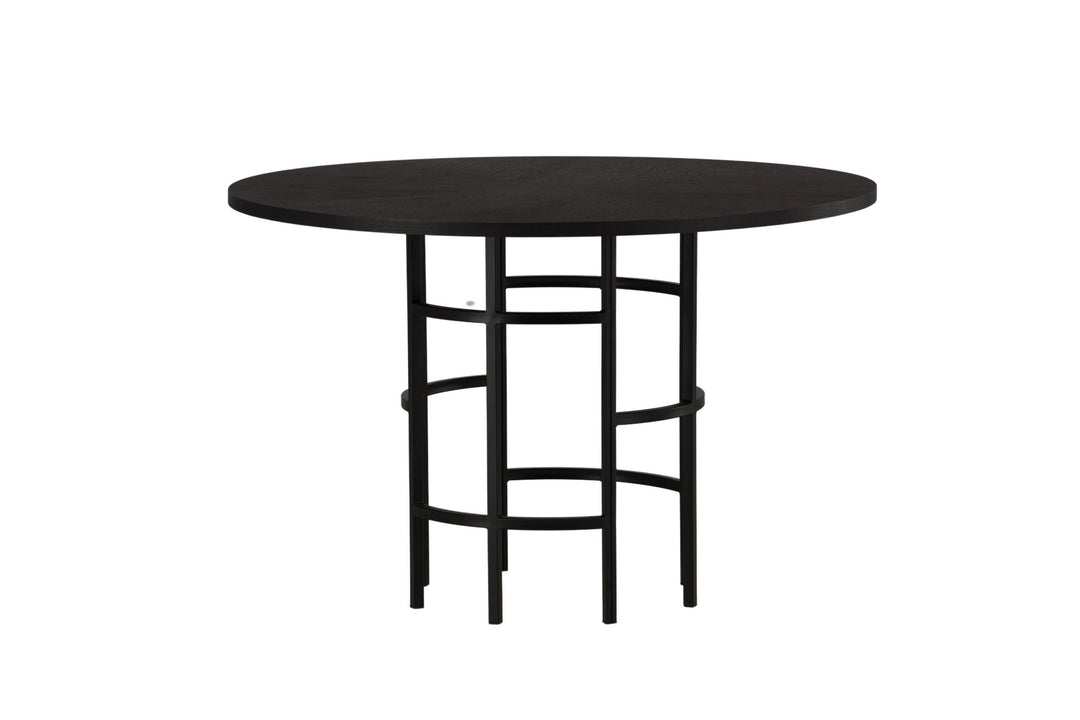 Furniture Fashion Copenhagen Dining Table - Black / Black Veneer