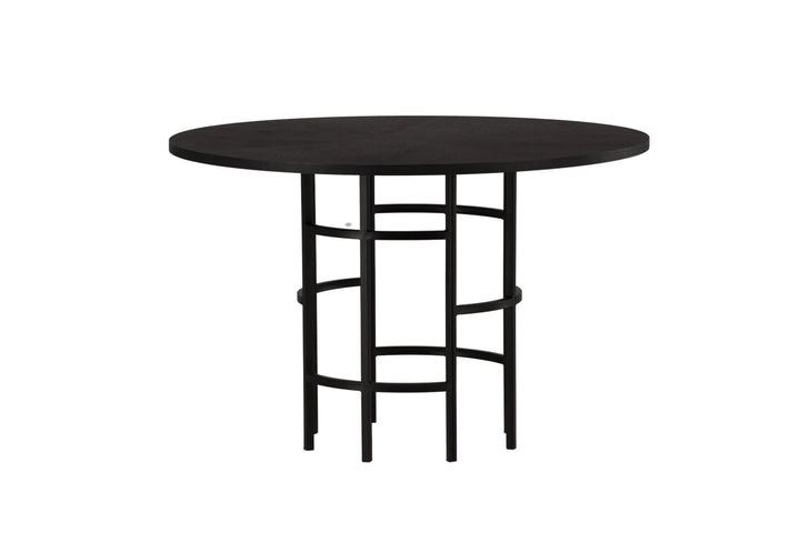 Furniture Fashion Copenhagen Dining Table - Black / Black Veneer