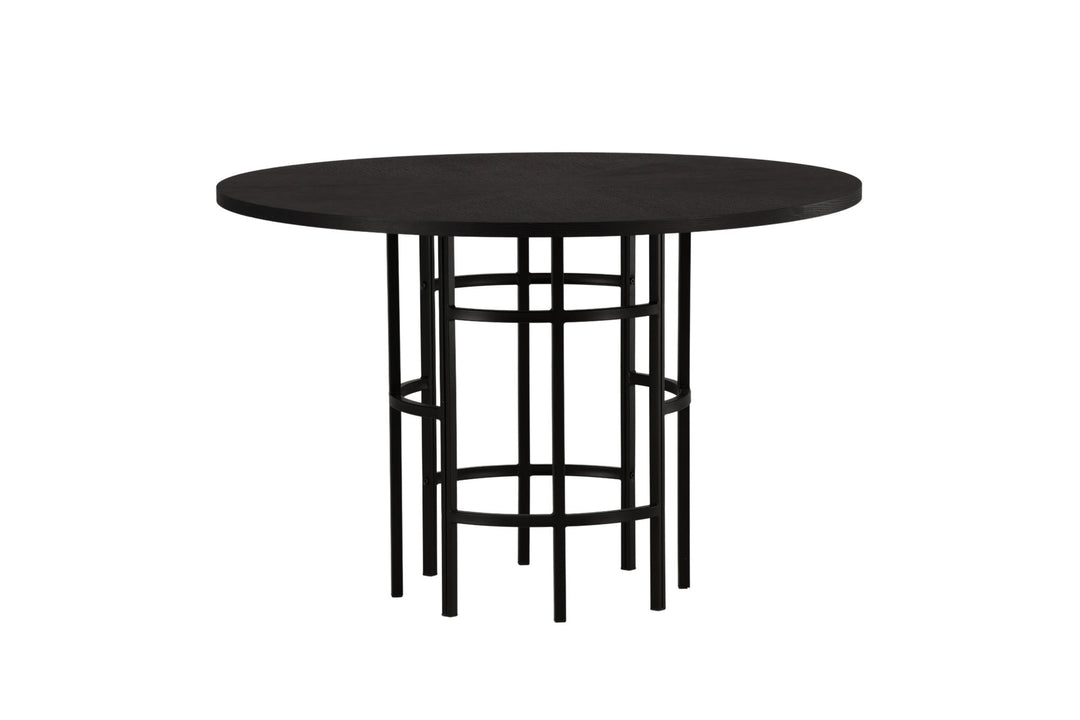 Furniture Fashion Copenhagen Dining Table - Black / Black Veneer