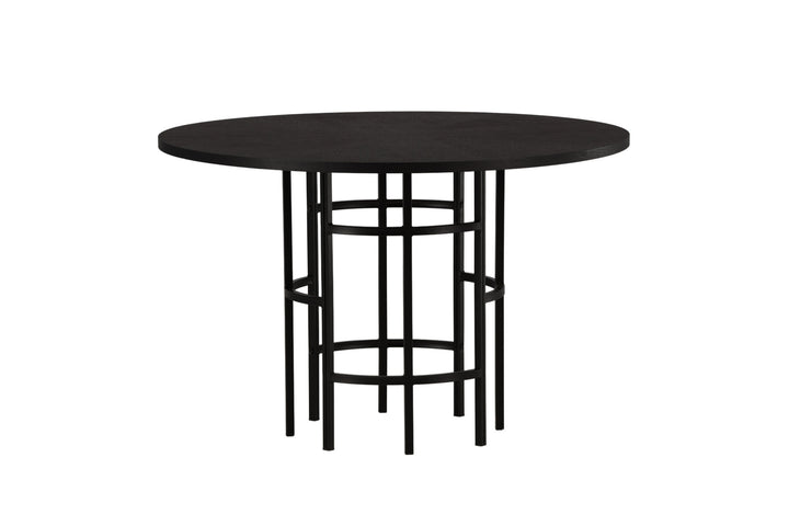 Furniture Fashion Copenhagen Dining Table - Black / Black Veneer