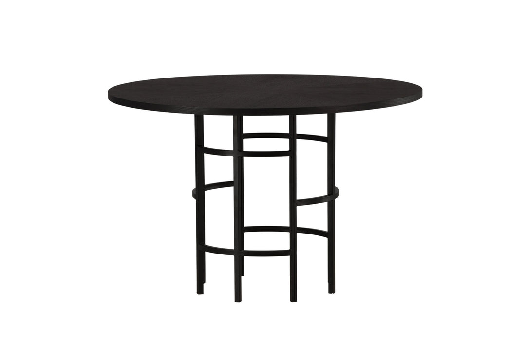 Furniture Fashion Copenhagen Dining Table - Black / Black Veneer