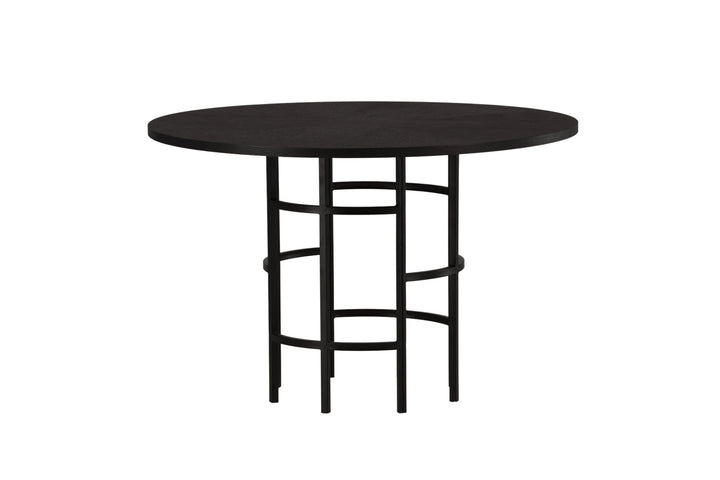 Furniture Fashion Copenhagen Dining Table - Black / Black Veneer