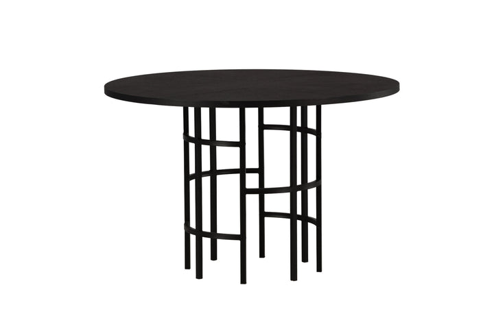 Furniture Fashion Copenhagen Dining Table - Black / Black Veneer