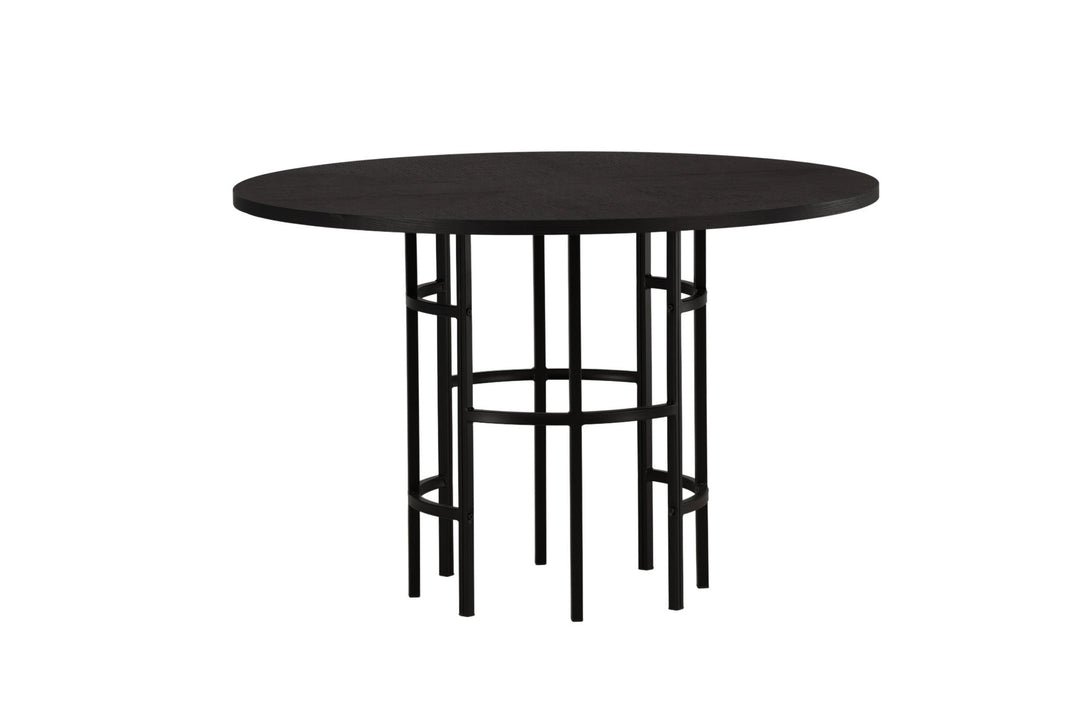 Furniture Fashion Copenhagen Dining Table - Black / Black Veneer