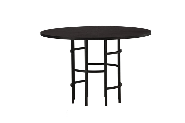 Furniture Fashion Copenhagen Dining Table - Black / Black Veneer