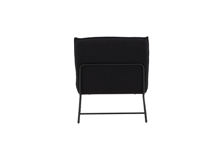 Venture Home Madison Single Sofa - Black / Black Linen