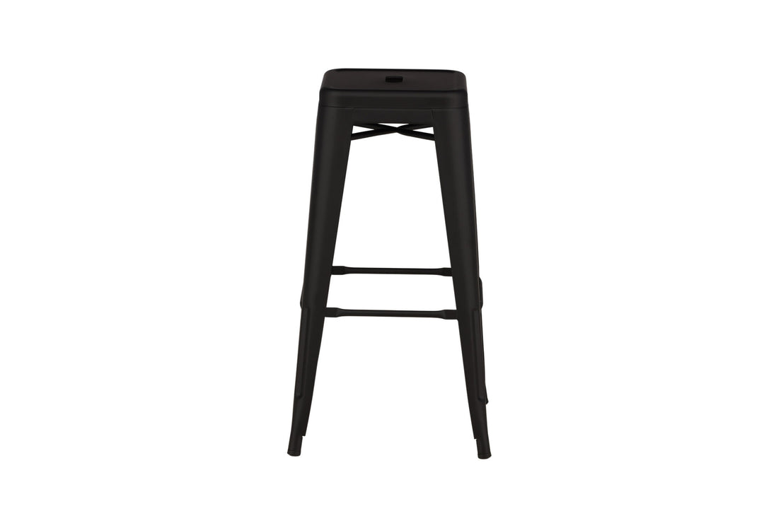 Venture Home Tempe Bar Chair 4-pack - Matte black / Metal