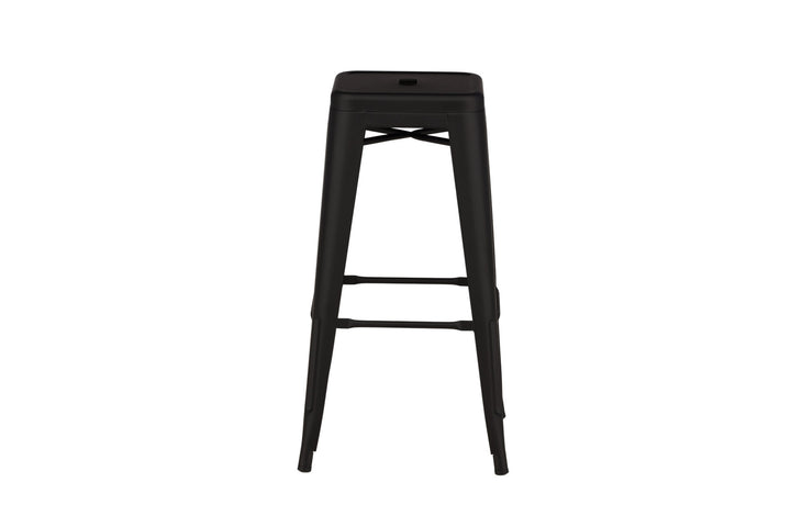 Venture Home Tempe Bar Chair 4-pack - Matte black / Metal
