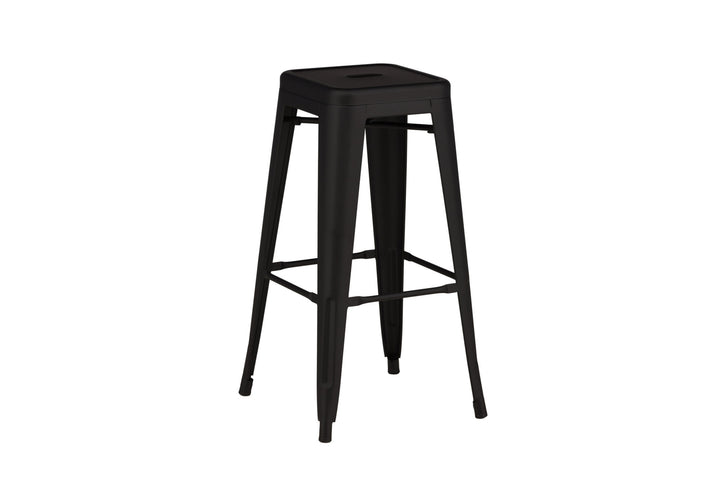 Venture Home Tempe Bar Chair 4-pack - Matte black / Metal